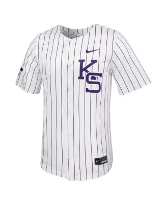 Men's White Kansas State Wildcats Limited Baseball Jersey
