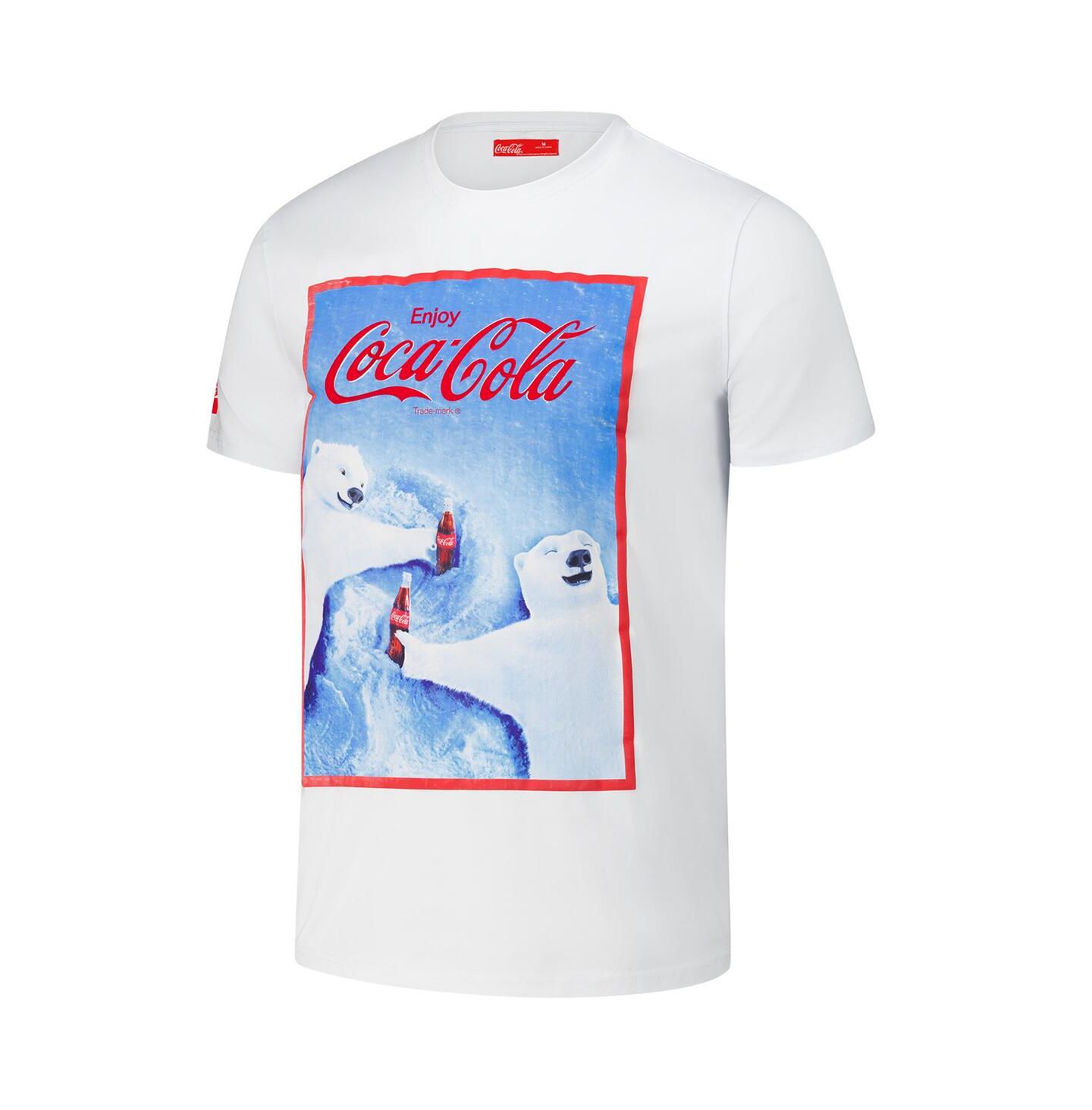 Мужская футболка Freeze Max White Coca-Cola Snow Angels — фото 3