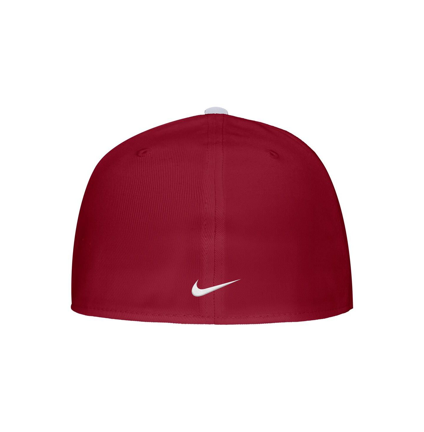 Мужская кепка Nike Crimson Washington State Cougars On-Field Baseball Performance Fitted Hat — фото 2
