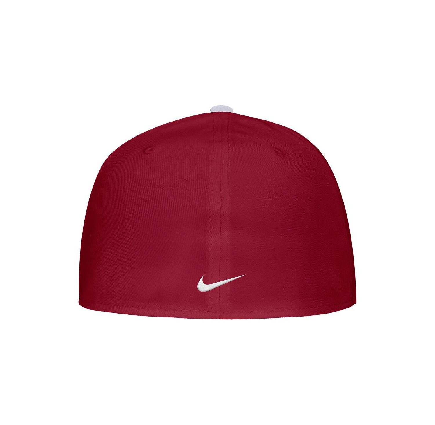 Men's Crimson Washington State Cougars On-Field Baseball Performance Fitted Hat