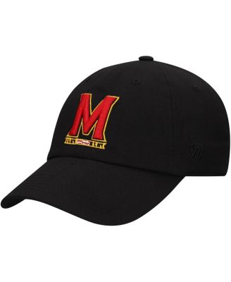 Top of the World - Men's Black Maryland Terrapins Staple Adjustable Hat
