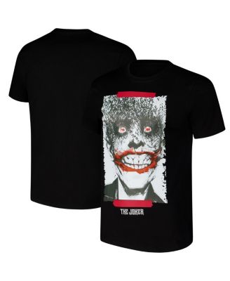 Freeze Max - Men's Black Batman Comics Crazy Joker Comic T-Shirt