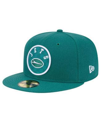 New Era - Men's  Green New York Jets Checkered 59FIFTY Fitted Hat