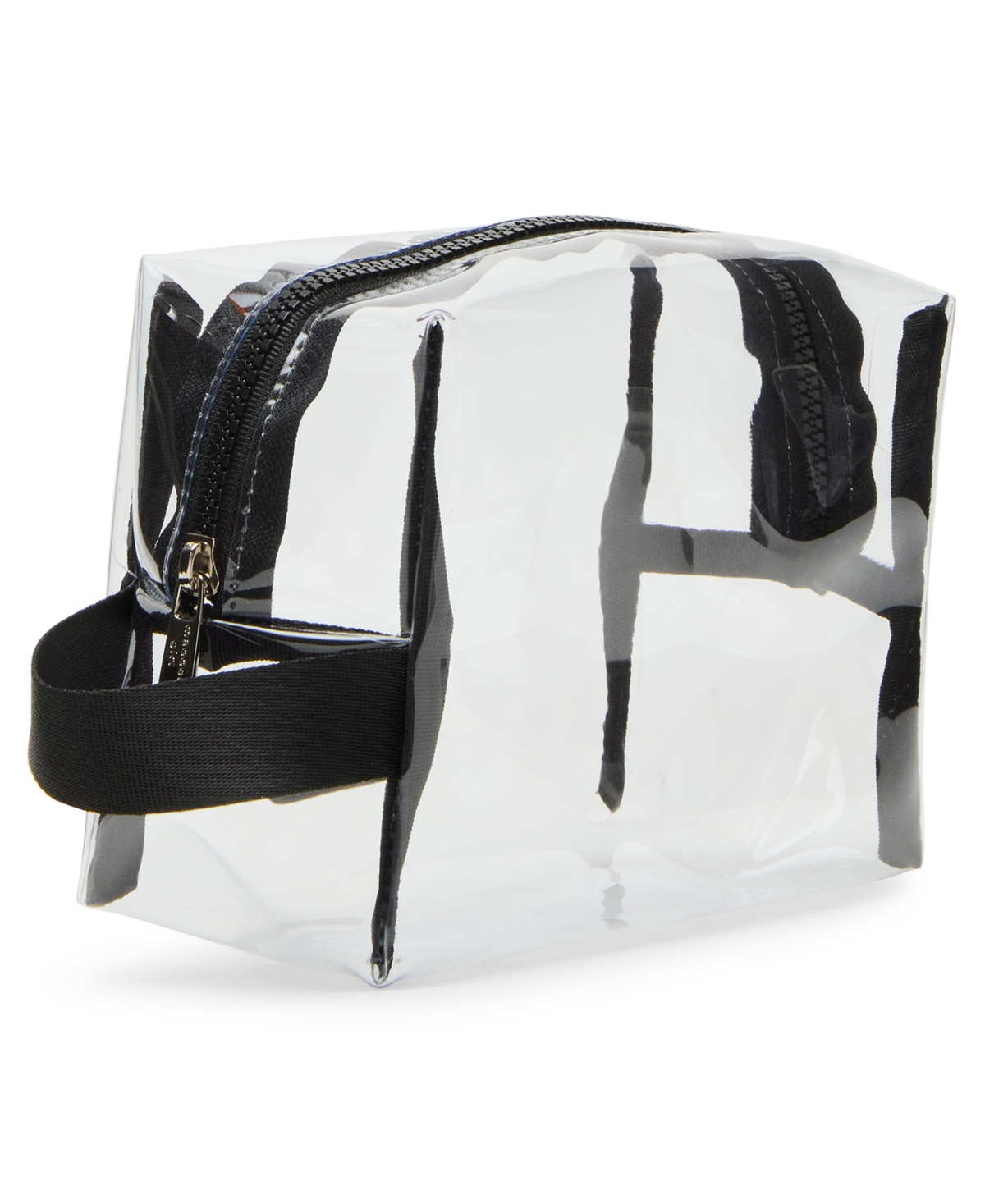 Madden Girl Eddiec Clear Zippered Pouch