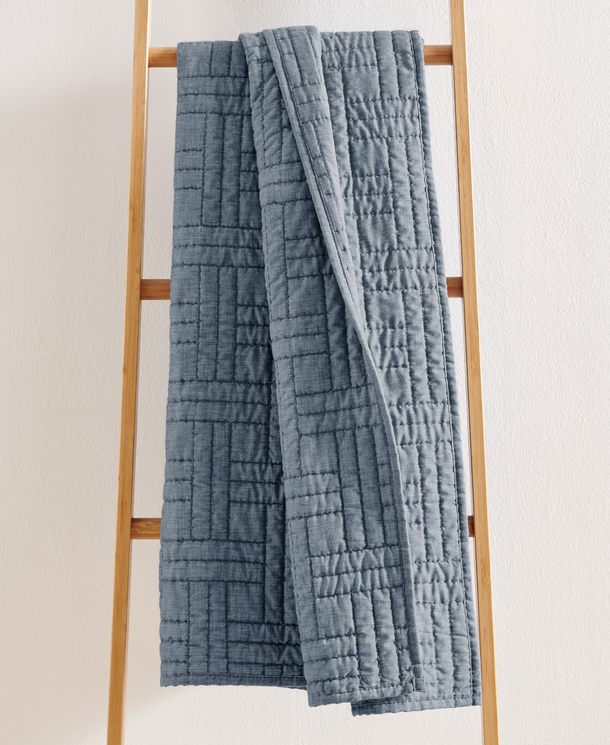 Levtex Melange Stitch Reversible Quilted Throw, 50" X 60"