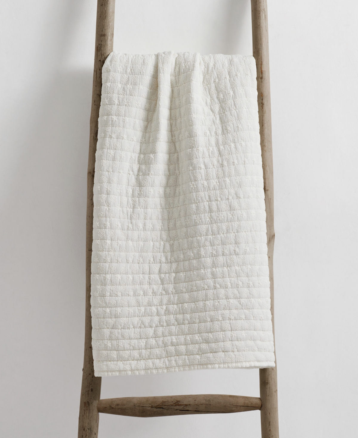 Levtex Eyelet Reversible Quilted Throw, 50" X 60"