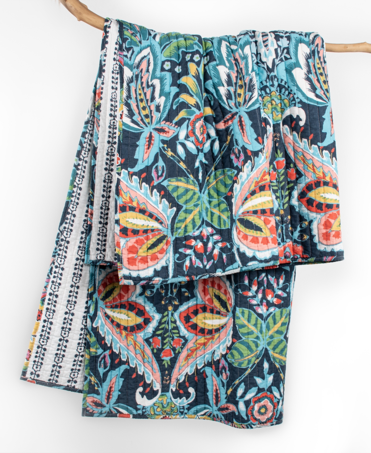 Levtex Diella Reversible Quilted Throw, 50" X 60"