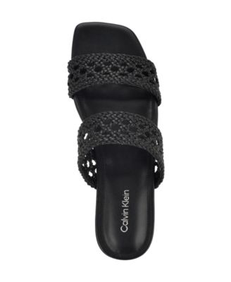 Women's Florency Woven Slip-On Flat Sandals