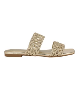 Women's Florency Woven Slip-On Flat Sandals