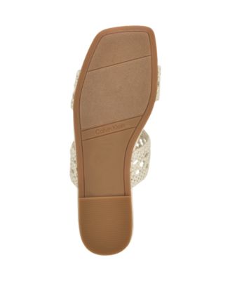 Women's Florency Woven Slip-On Flat Sandals