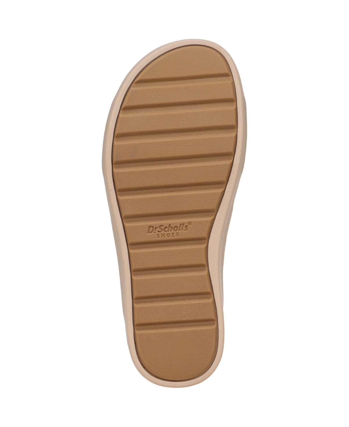 Shop Dr. Scholl's Women's All Time Round Toe Slide Sandals In Honey Brown Faux Leather