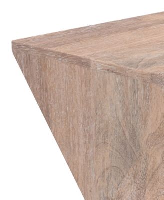 19" Mango Wood Sutton Side Table