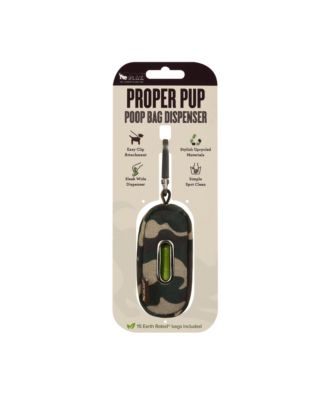 Proper Pup Poop Bag Dispenser: Camo Green