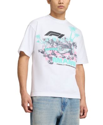 Puma - Men's True Fan Short Sleeve Miami Pitstop Graphic T-Shirt