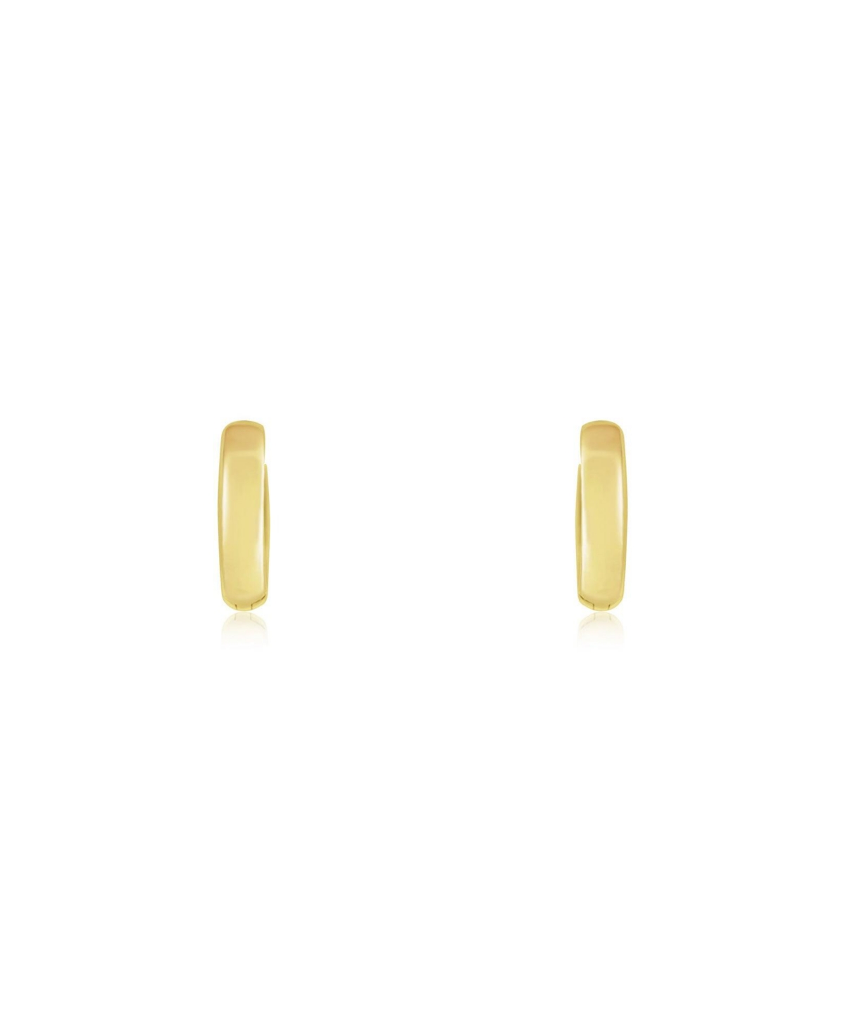The Lovery Gold Huggie Hoop Earrings 14K Gold x millimeters