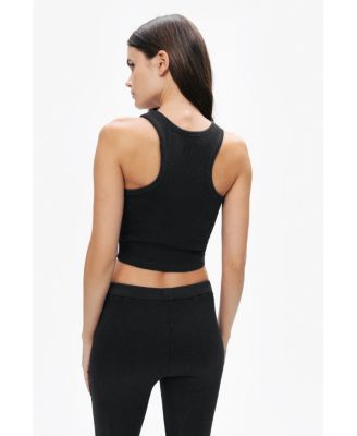 Women's Ribbed Crop Top