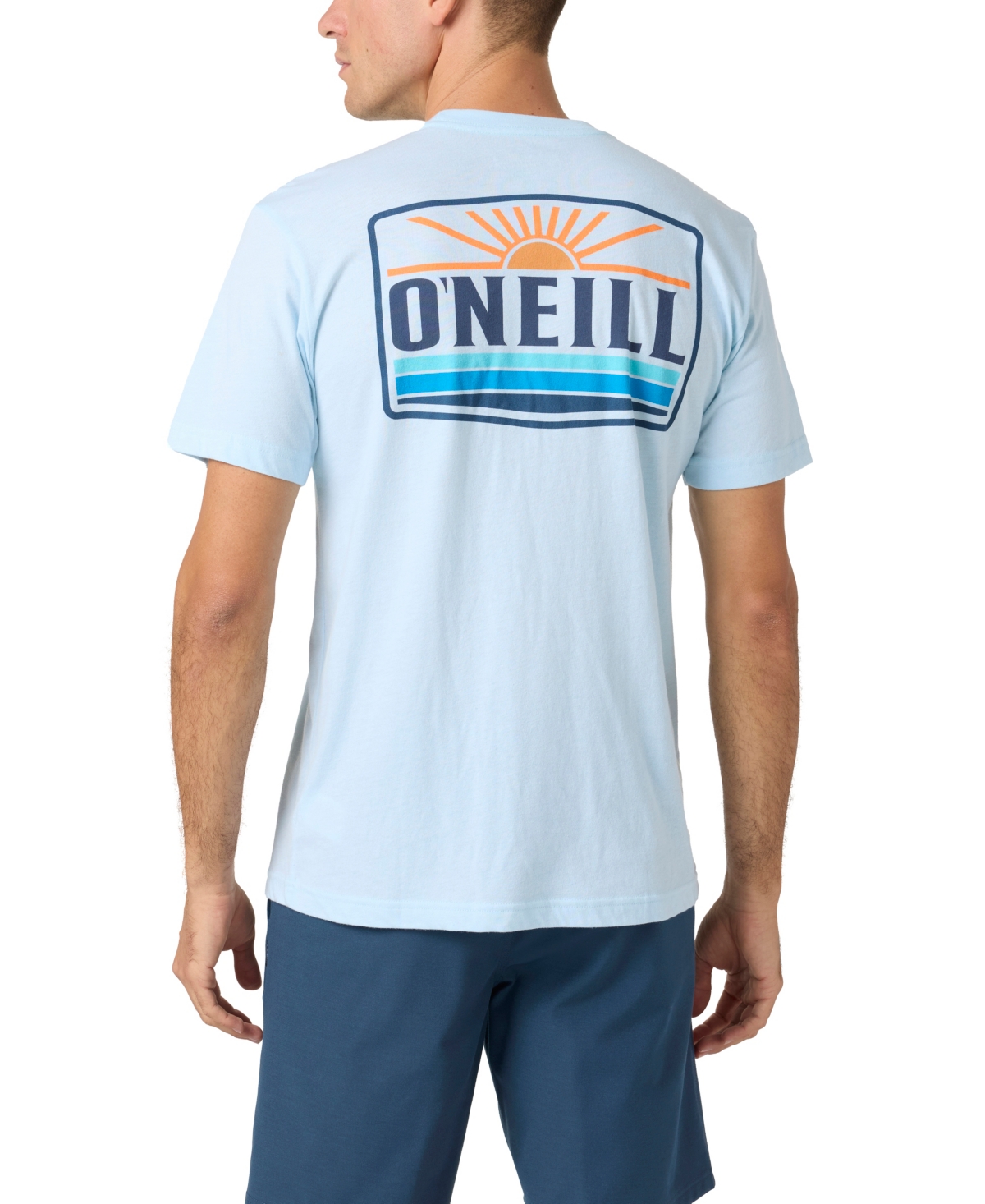 Men's Sun Supply T-Shirt - Sky blue heather