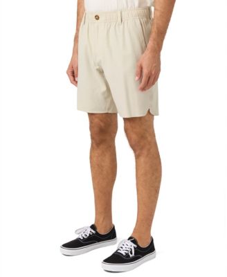 Men's Reserve Light Check Scallop Elastic Waist Shorts