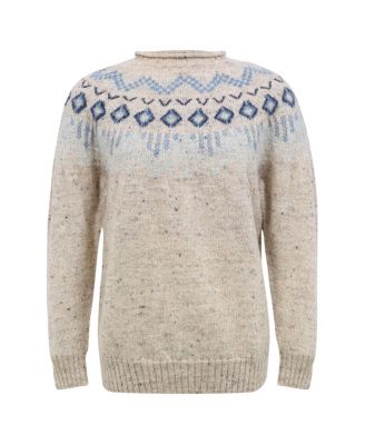Women's British Wool Fair Isle Sweater