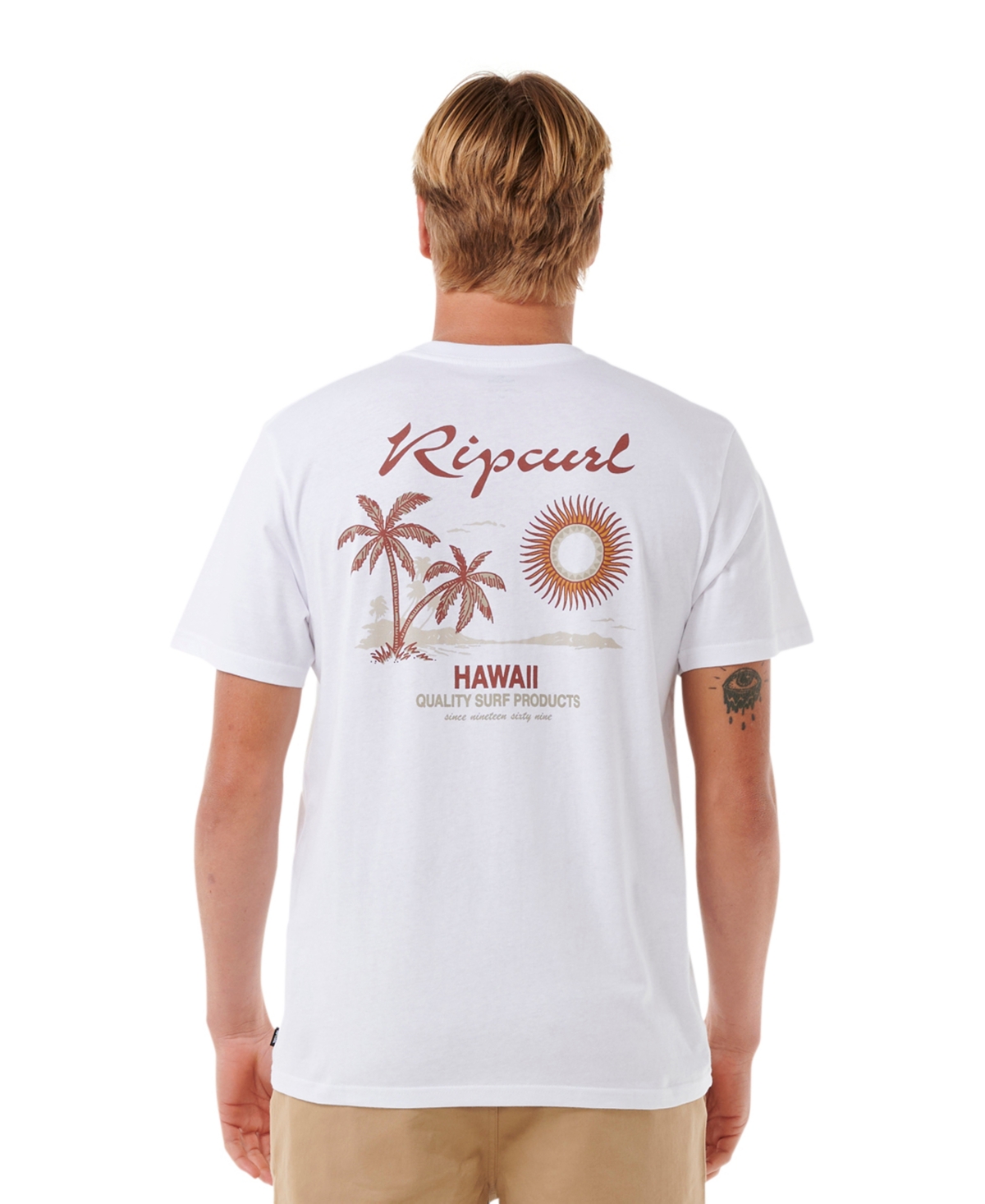 Rip Curl Men's Sunset Desto T-Shirt - Hawaii washed black