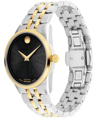 Women's Museum Classic Swiss Automatic Stainless-Steel Yellow PVD Watch, 33mm