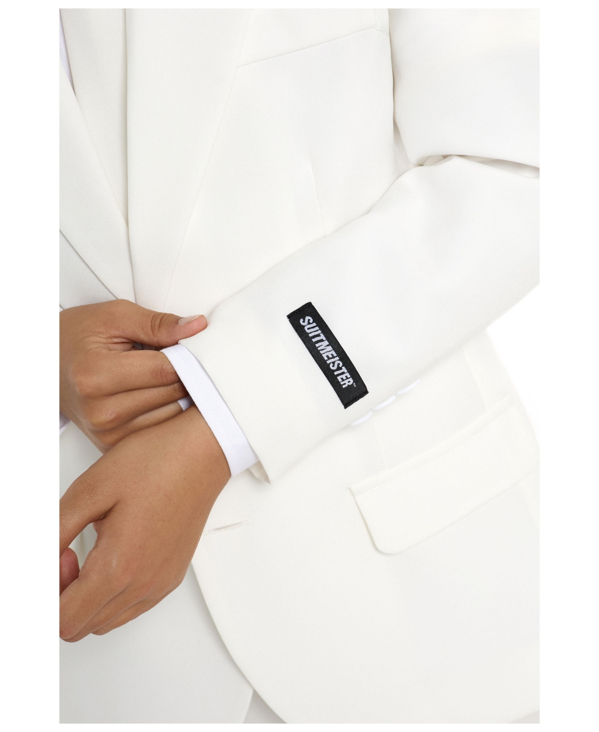 Opposuits Suitmeister Little And Big Boys Eye Catching Suit In White