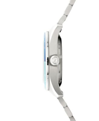 Men's Fleuss GMT Automatic Solid Stainless Steel Bracelet Watch, 43mm