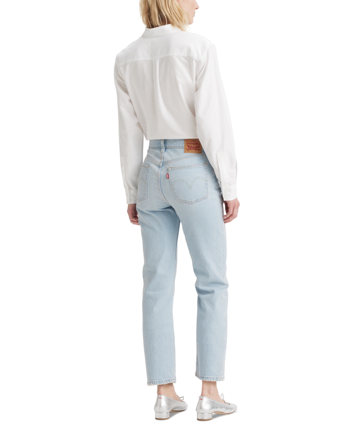 Shop Levi's Women's 501 Original-fit Straight-leg Jeans