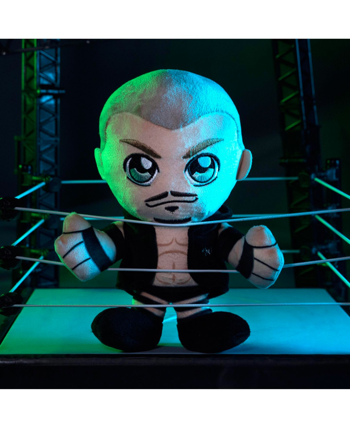 Детская мягкая игрушка Bleacher Creatures Randy Orton Chibi-Inspired 8" Kuricha Bean Bag Plush, цвет: Разноцветный — фото 6