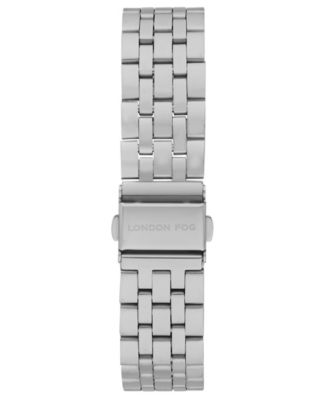 Unisex Orchard Silver Link Alloy Watch, 35mm