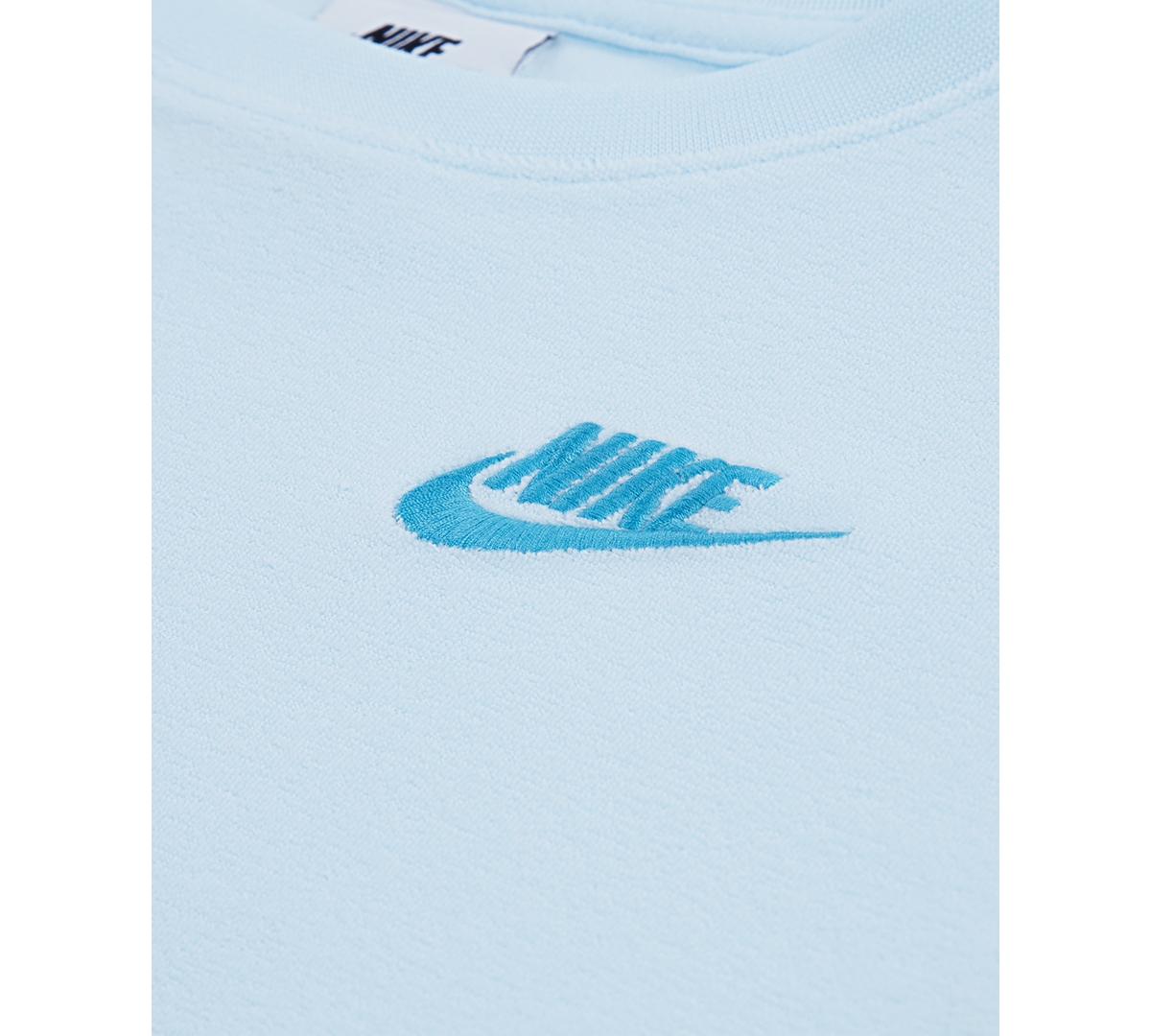 Nike Little Girls Let's Roll Towel Terry T-shirt & Shorts, 2 Piece Set