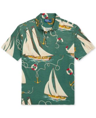 Polo Ralph Lauren Men's Classic-Fit Sailboat Jersey Polo Shirt