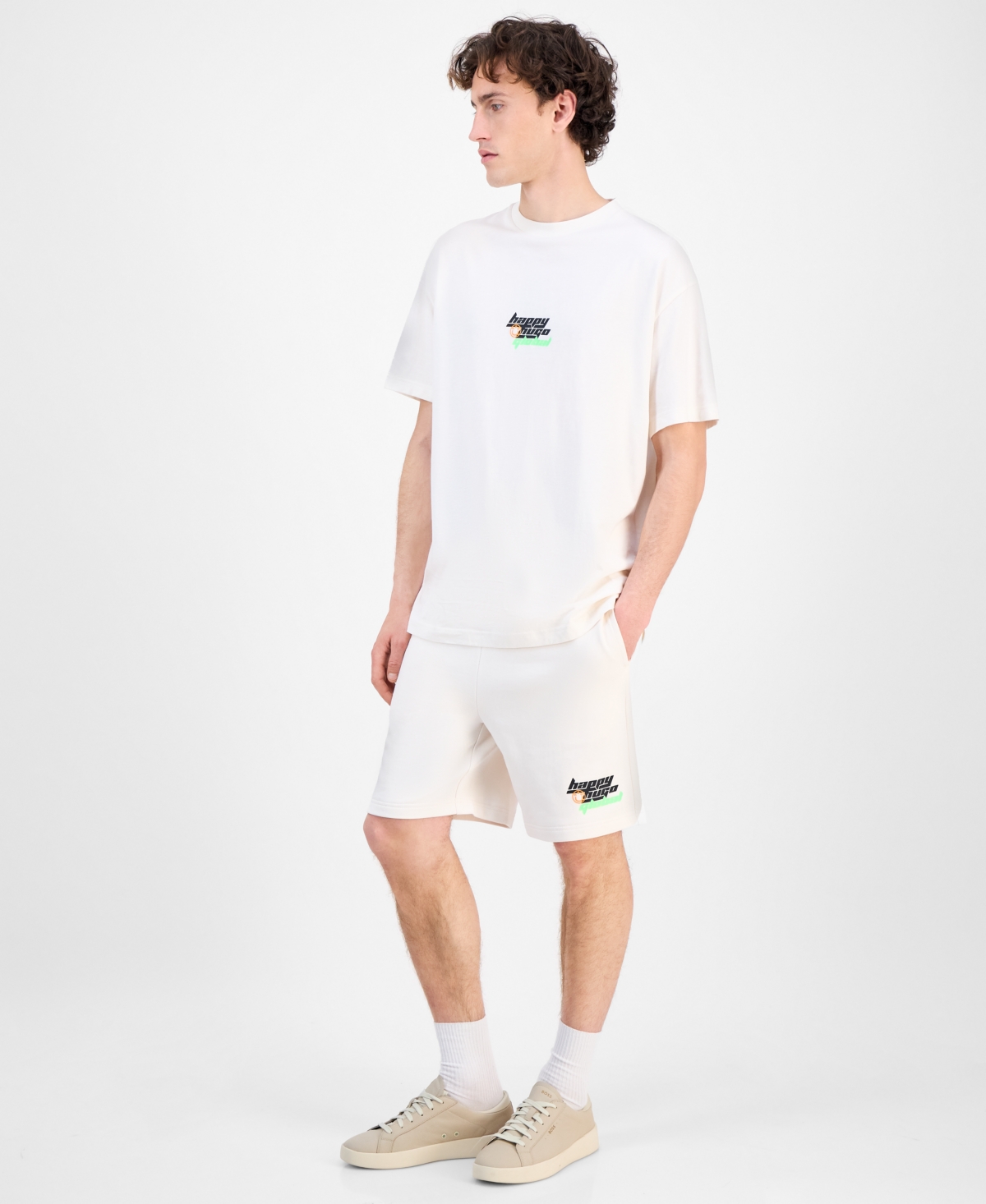 Hugo Boss Hugo By  Men's Nerperi Logo Graphic T-shirt