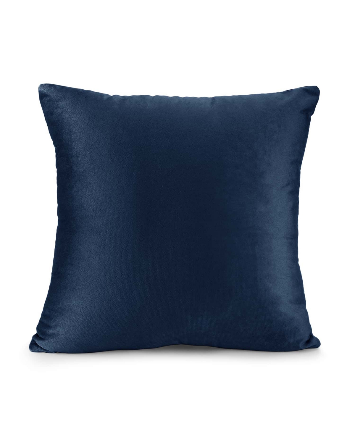 Nestl Elegant 2-pack Velvet Decorative Throw Pillows With Removeable Covers, 24" X 24" In Navy Blue