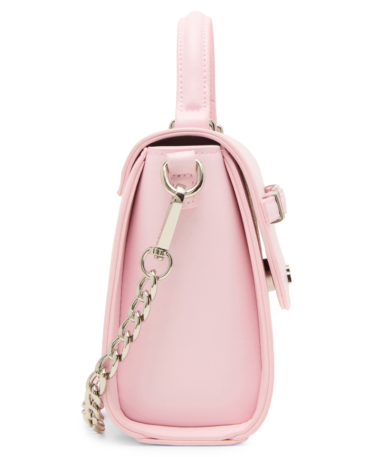 Madden Girl Ally Top Handle Small Satchel Bag In Pink