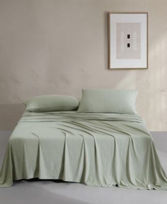 Melange Tencel Jersey 4-Pc. Sheet Set, King