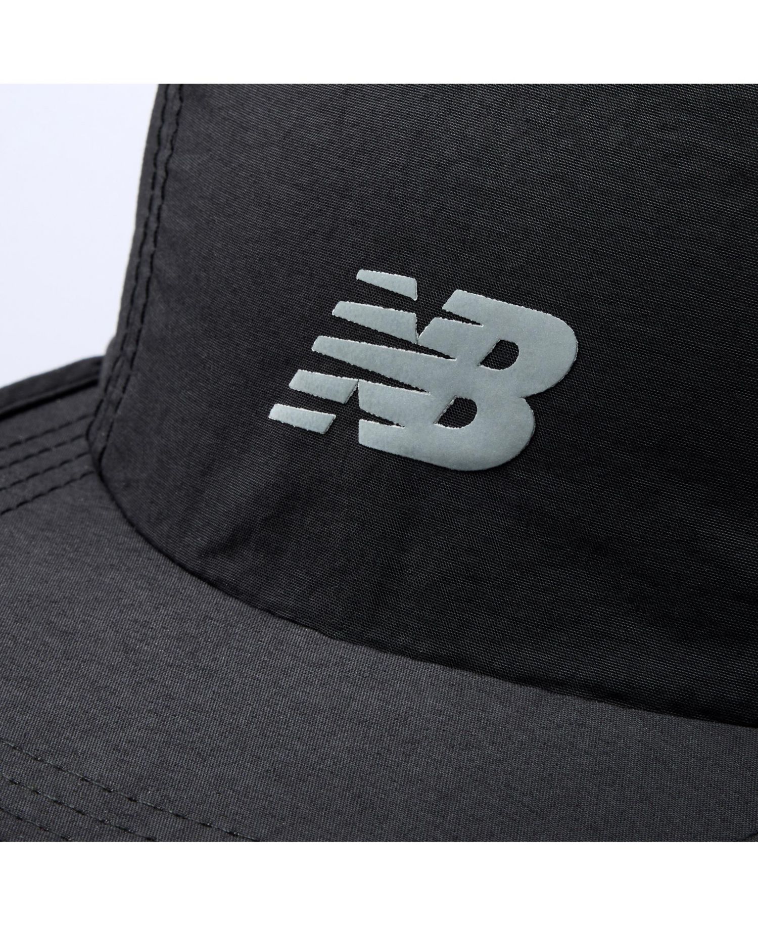 Men's Flying Logo Black 5-Panel Camper Hat