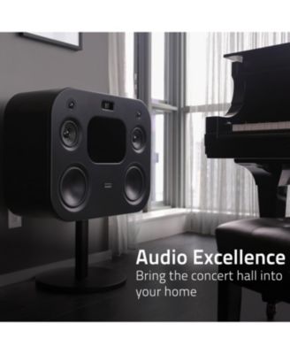 Fi70W Three-Way Wireless High Fidelity Music System with Powerful Amplifier & Dual 8” Subwoofers (Lucky Bamboo)