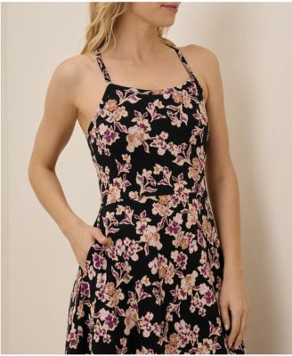 Women's Fit & Flare Midi Dress