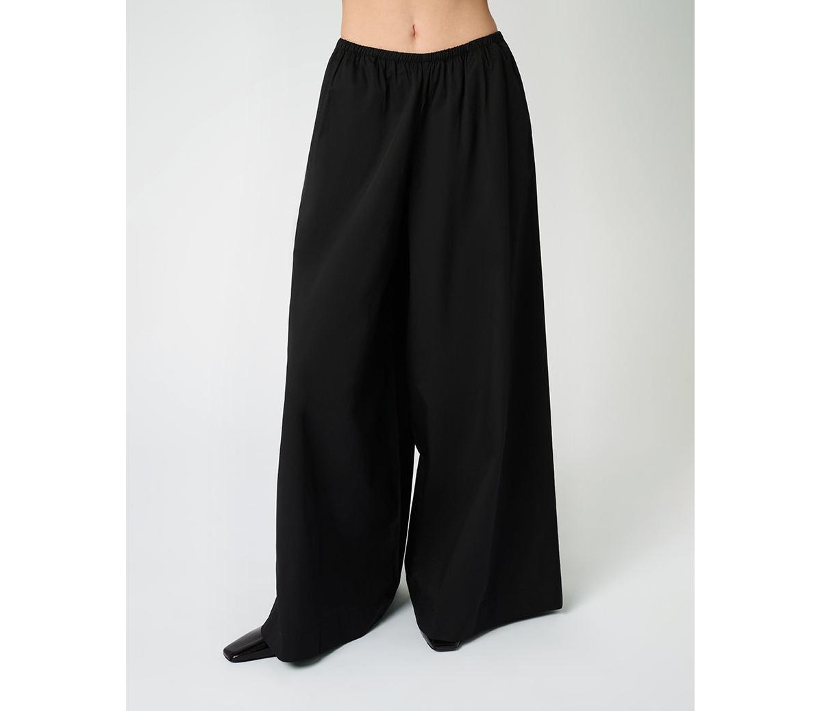 Women's Wide Leg Pant - Black
