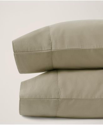 Organic Cotton Room Service Sateen Pillowcase 2-Pack - King