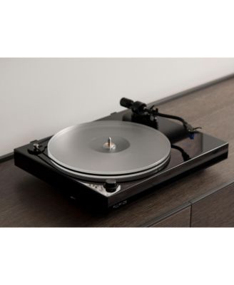 Turntable and Accessory Kit with Anti-Static Brushes, Frosted Acrylic Platter, Record Weight (VB52AP03RW03)