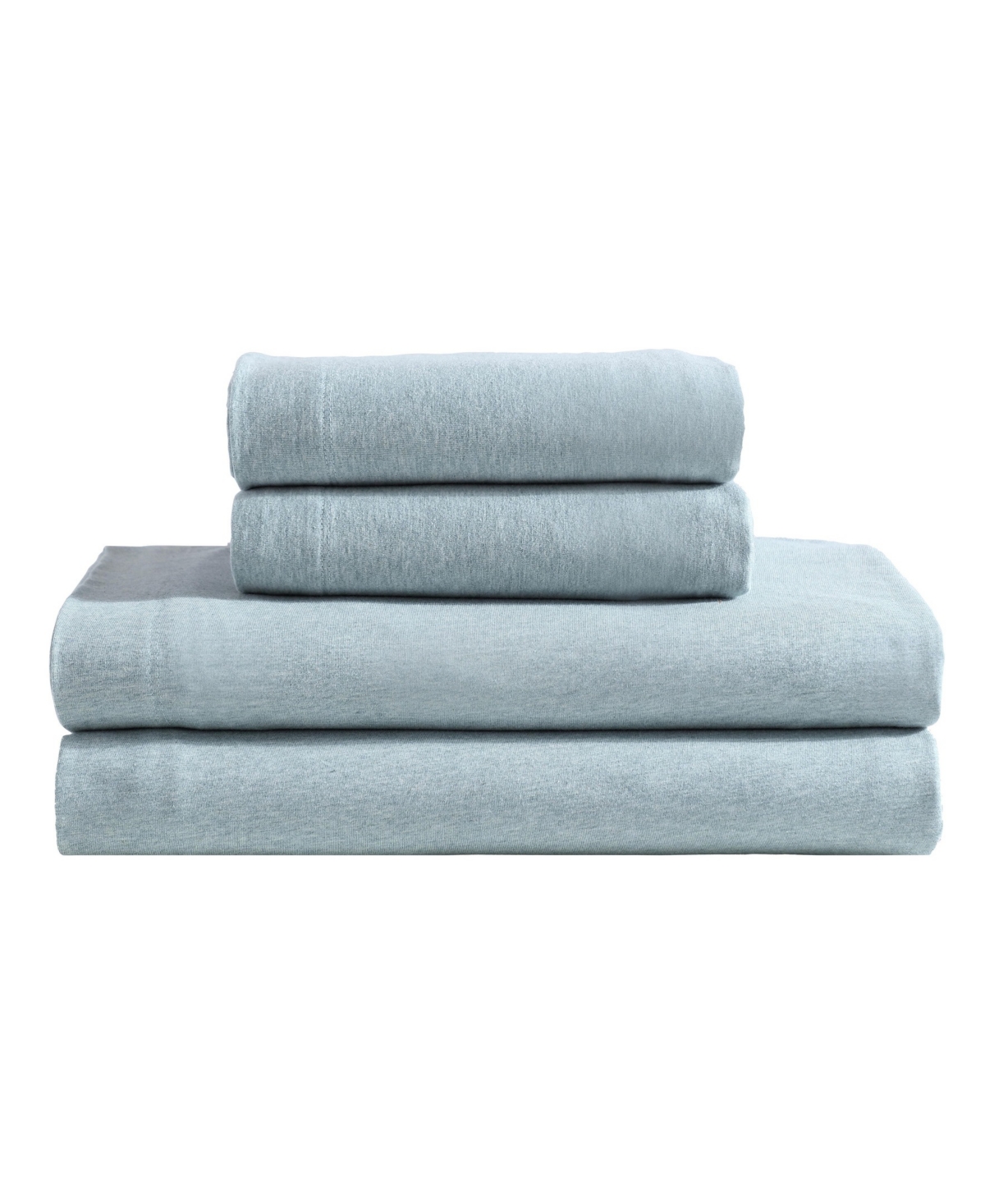 Calvin Klein Modern Cotton Melange Tencel Jersey 3-pc. Sheet Set, Twin Xl In Blue