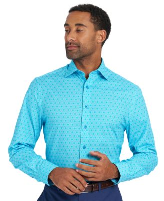 Men's Hexagon Star Dress Shirt