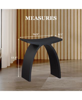 Freestanding Solid Surface Bathroom Shower Stool