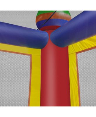Commercial Inflatable Bounce House with Water Slide and Misting System