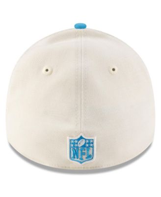 Men's Cream/Blue Carolina Panthers 2025 NFL Draft 39THIRTY Flex Hat