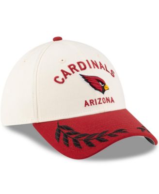 Men's Cream/Cardinal Arizona Cardinals 2025 NFL Draft 39THIRTY Flex Hat