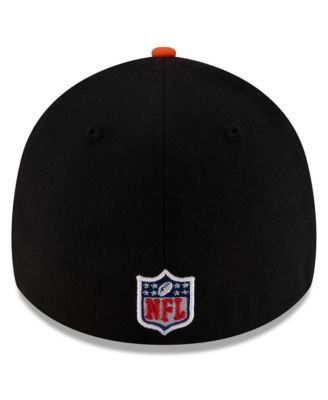 Men's Black/Orange Cincinnati Bengals 2025 NFL Draft 39THIRTY Flex Hat
