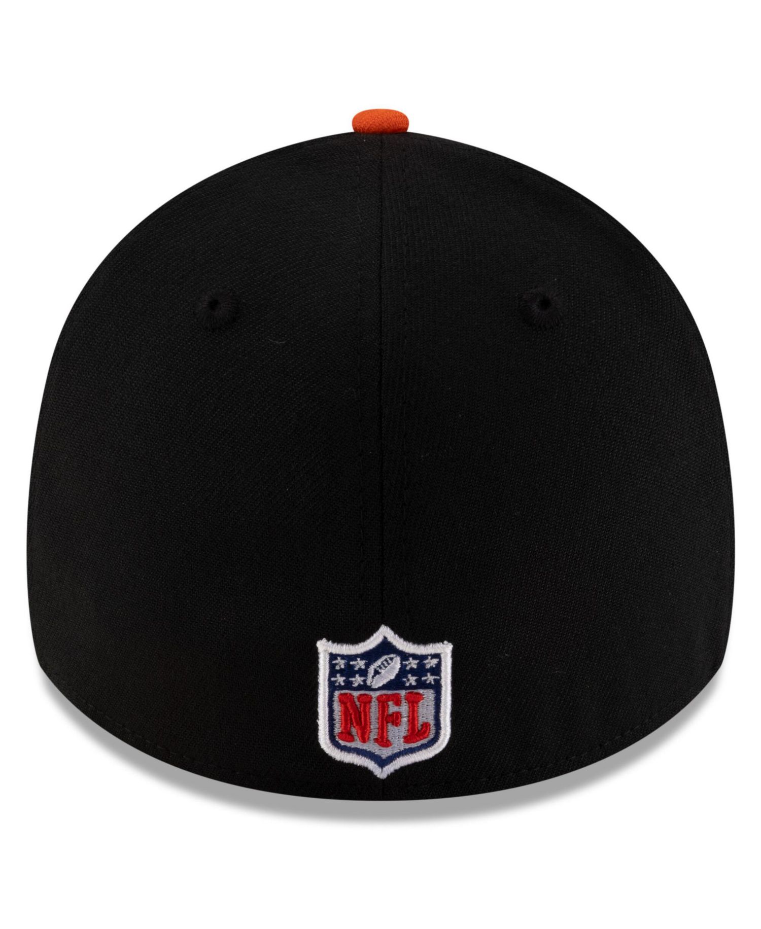 Men's Black/Orange Cincinnati Bengals 2025 NFL Draft 39THIRTY Flex Hat
